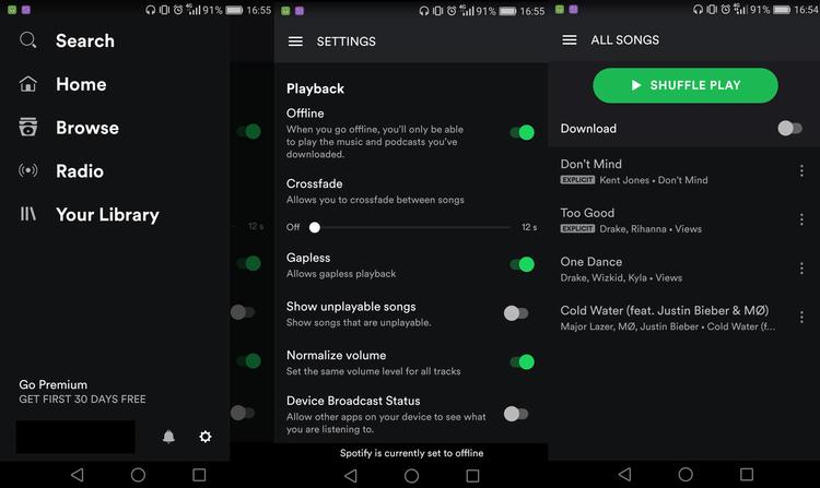 Download songs on spotify pc